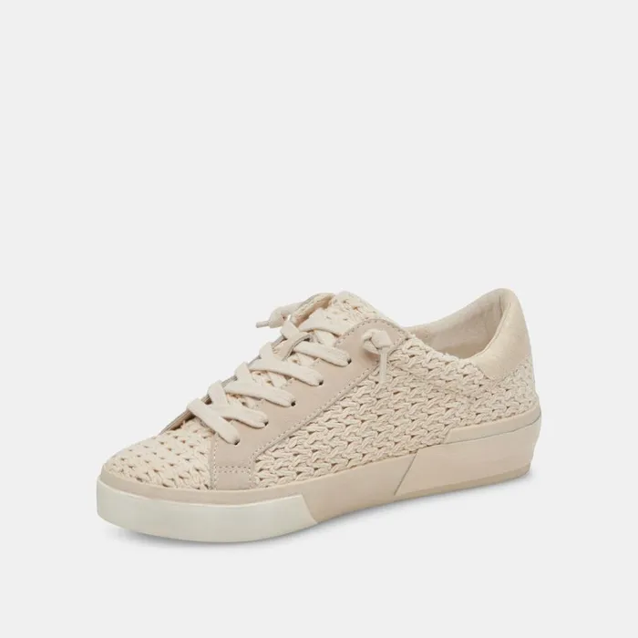 Sneakers Women Dolce Vita Zina Crochet Sneakers Sandstone Crochet