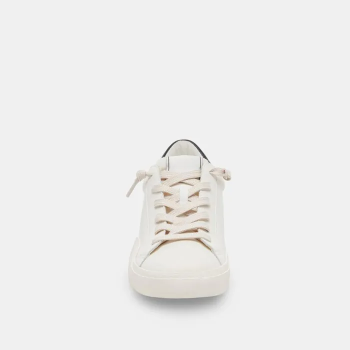 Sneakers Women Dolce Vita Zina Foam 360 Sneakers White Black Recycled Leather