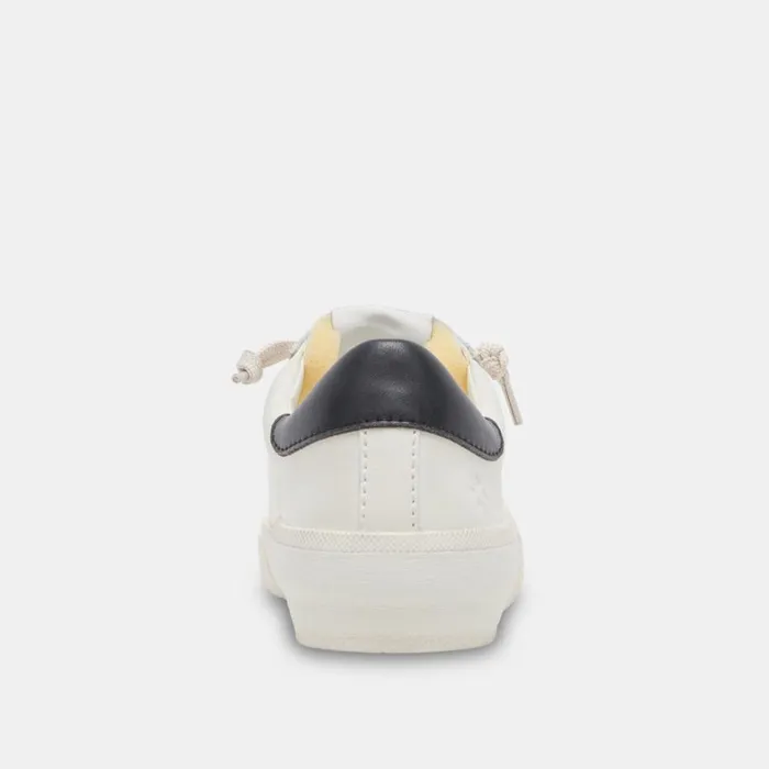 Sneakers Women Dolce Vita Zina Foam 360 Sneakers White Black Recycled Leather