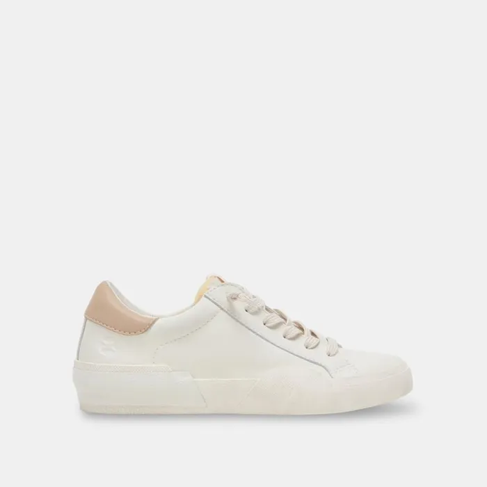 Sneakers Women Dolce Vita Zina Foam 360 Sneakers White Dune Recycled Leather