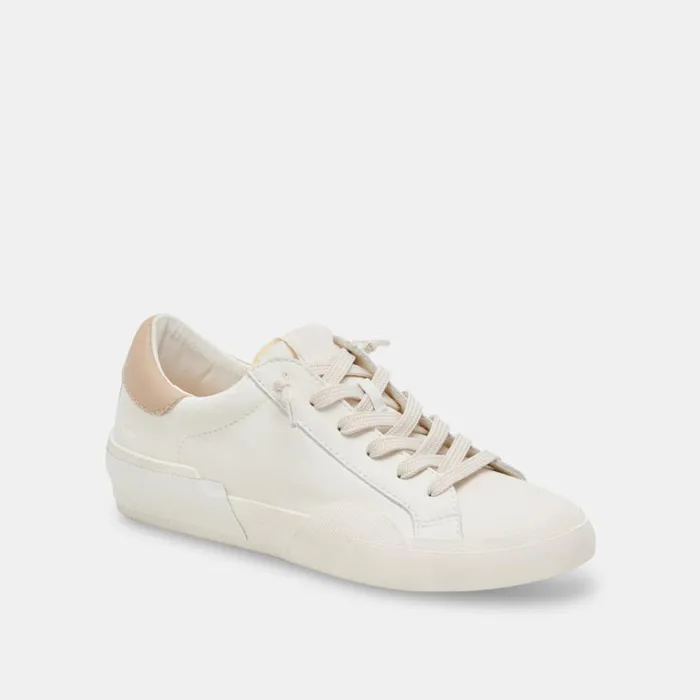 Sneakers Women Dolce Vita Zina Foam 360 Sneakers White Dune Recycled Leather