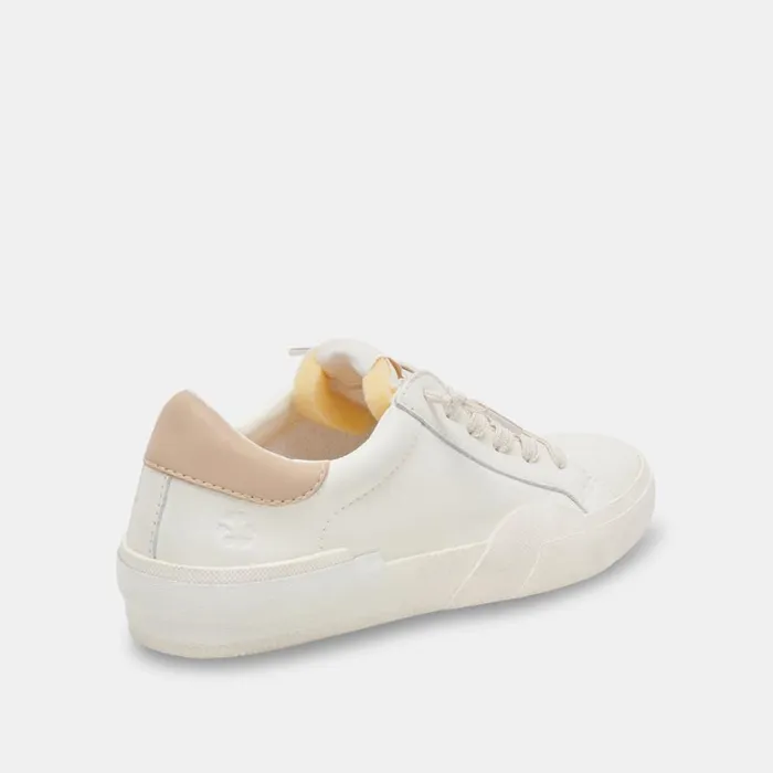 Sneakers Women Dolce Vita Zina Foam 360 Sneakers White Dune Recycled Leather