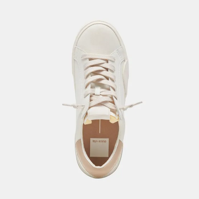 Sneakers Women Dolce Vita Zina Foam 360 Sneakers White Dune Recycled Leather