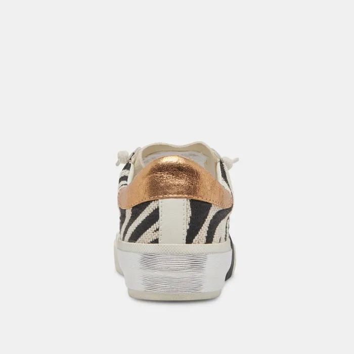 Sneakers Women Dolce Vita Zina Sneakers Zebra Fabric
