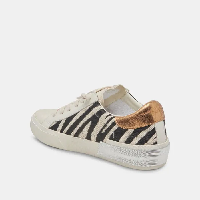 Sneakers Women Dolce Vita Zina Sneakers Zebra Fabric