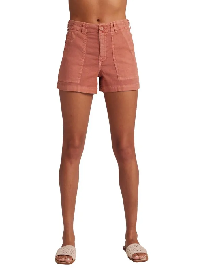 Sol Utility Tab Trouser Short 8211 Sedona Sun Women Bella Dahl Shorts
