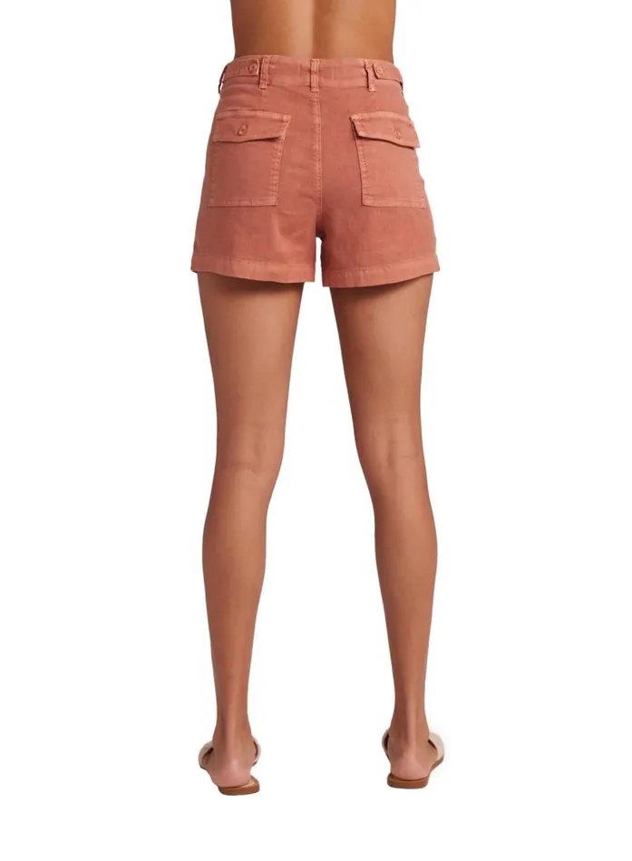 Sol Utility Tab Trouser Short 8211 Sedona Sun Women Bella Dahl Shorts