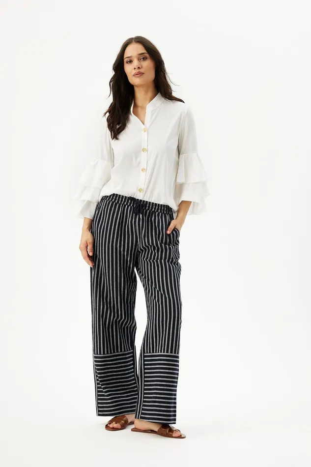 SOPHIE PANTS 16340 591 Navy 591 Women IN FRONT PANTS