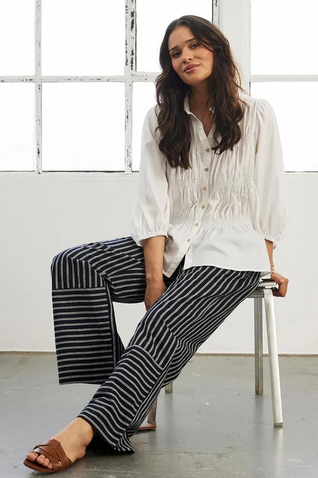 SOPHIE PANTS 16340 591 Navy 591 Women IN FRONT PANTS
