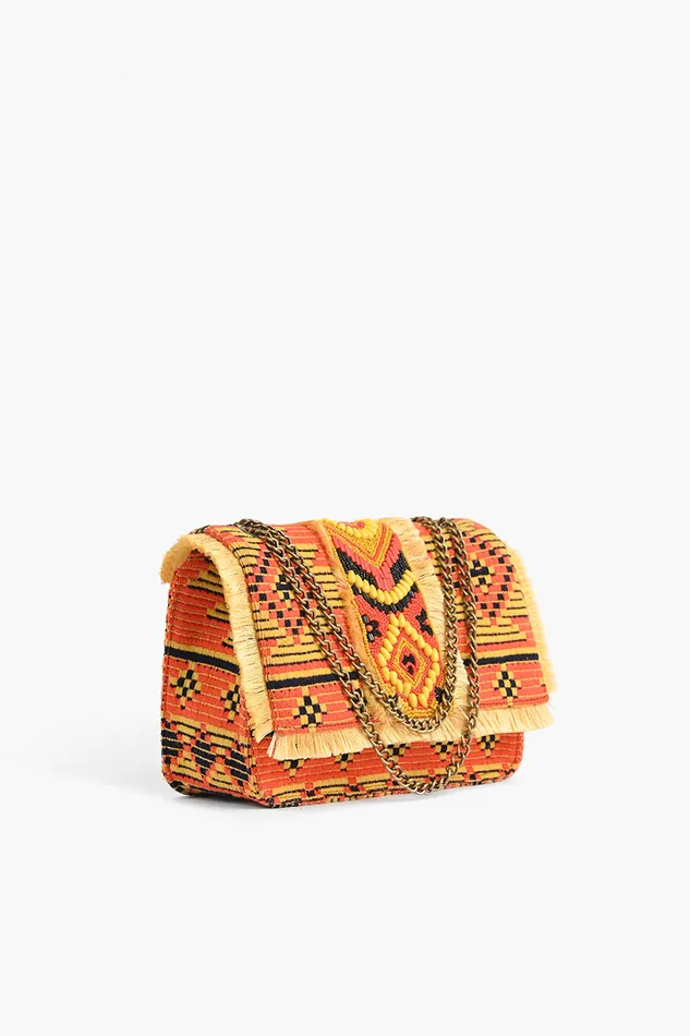 Southwest Rising Sun Beaded Shoulder Bag Southwest Rising Sun Beaded Shoulder Bag