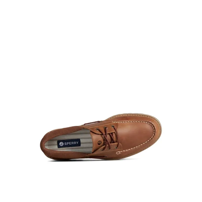 Sperry Boat Shoes Authentic Original Unlined Lug 3Eye Boat Shoe Medium Beige 8211 Men