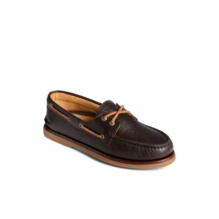 Sperry Boat Shoes Gold Cup Authentic Original Tumbled Boat Shoe Brown 8211 Men