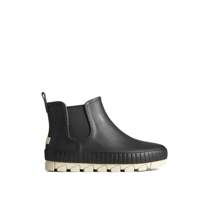 Sperry Boots Torrent Chelsea Matte Waterproof Rain Boot Black 8211 Women