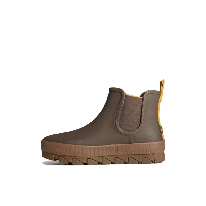 Sperry Boots Torrent Chelsea Waterproof Rain Boot Brown 8211 Women