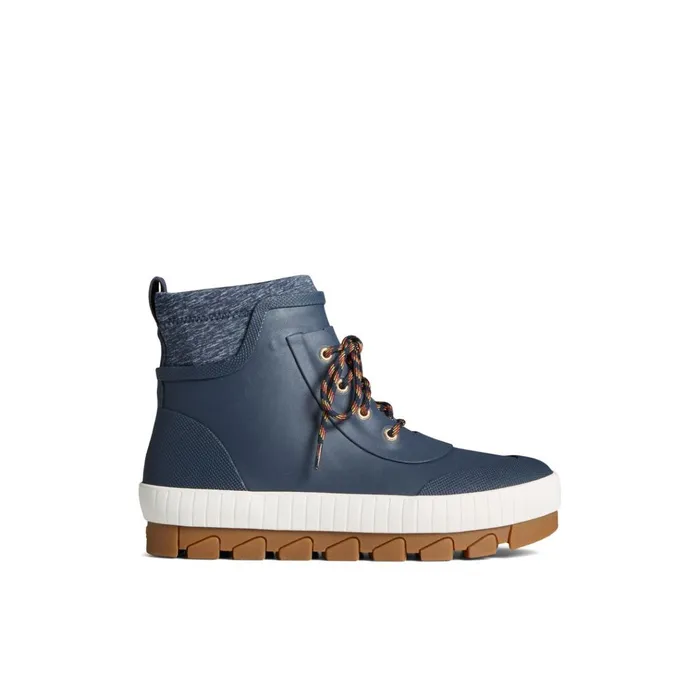 Sperry Boots Torrent Rubber Lace Up Boot Navy 8211 Women