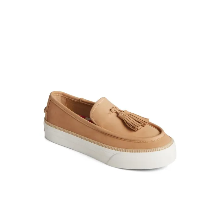 Sperry Oxfords and Loafers Sea Sailor Platform Sneaker Medium Beige 8211 Women