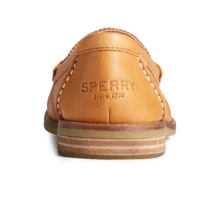 Sperry Oxfords and Loafers Seaport Penny Leather Loafer Medium Beige 8211 Women