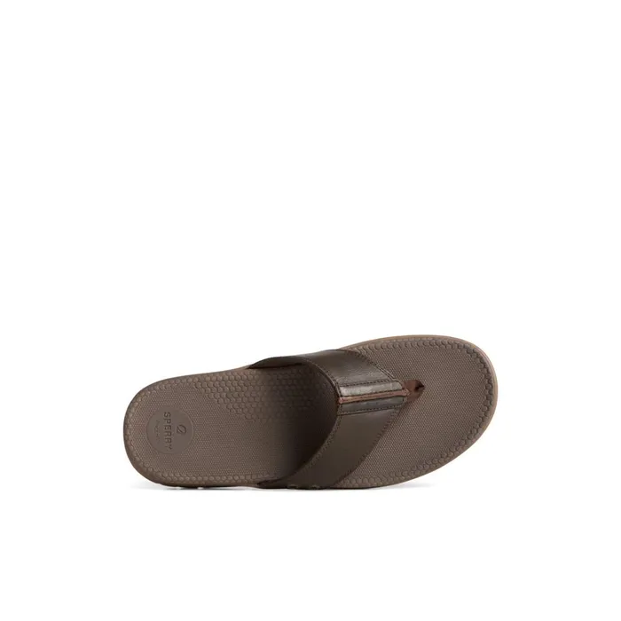 Sperry Sandals Santa Cruz II Thong Sandal Brown 8211 Men
