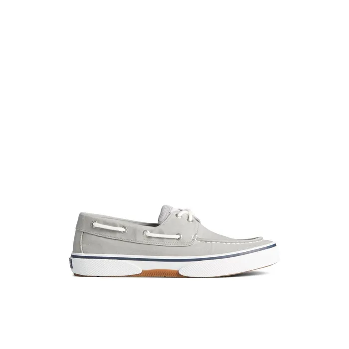Sperry Sneakers Halyard 2Eye Salt Washed Boat Shoe Grey 8211 Men