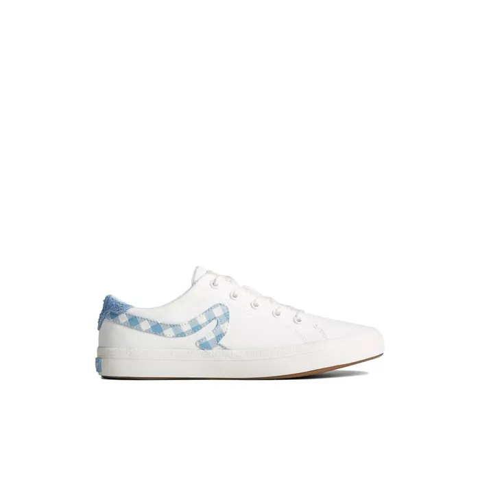 Sperry Sneakers Sandy Gingham Sneaker White Textile Woven 8211 Women