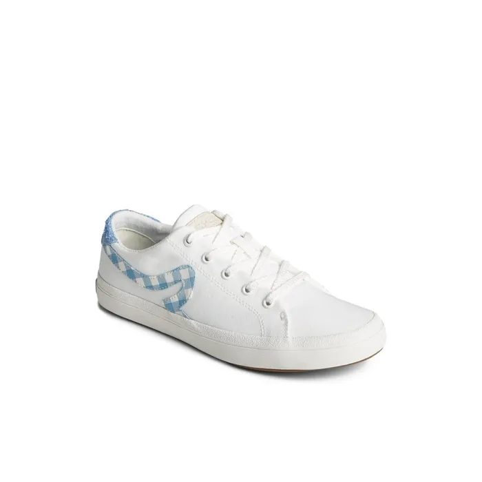 Sperry Sneakers Sandy Gingham Sneaker White Textile Woven 8211 Women