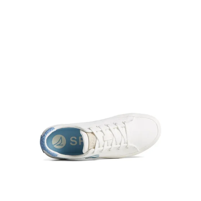 Sperry Sneakers Sandy Gingham Sneaker White Textile Woven 8211 Women