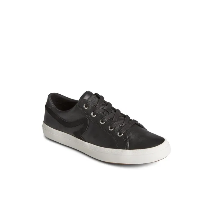 Sperry Sneakers Sandy Leather Sneaker Black 8211 Women