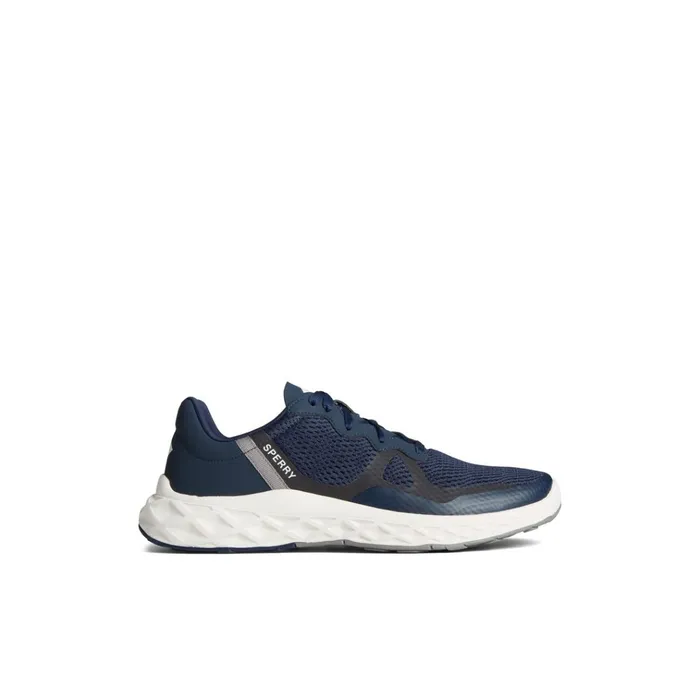 Sperry Sneakers SeaCycled Headsail Sneaker Navy Textile Mesh 8211 Men