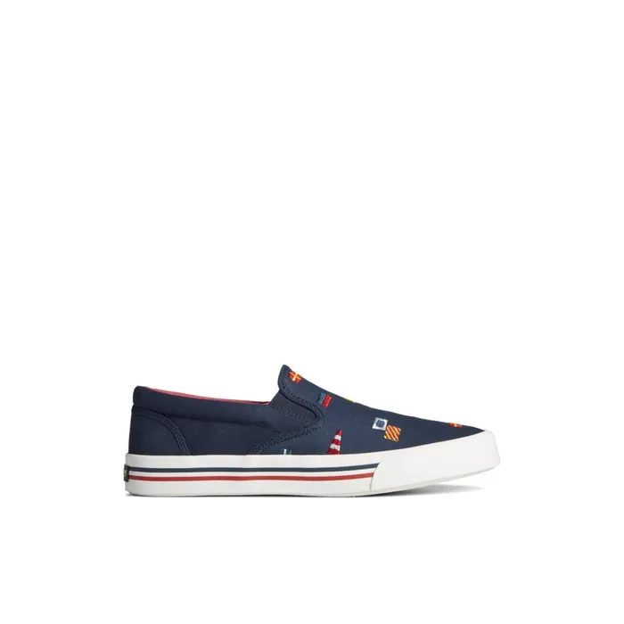 Sperry Sneakers Striper II Nautical Slip On Sneaker Navy 8211 Men