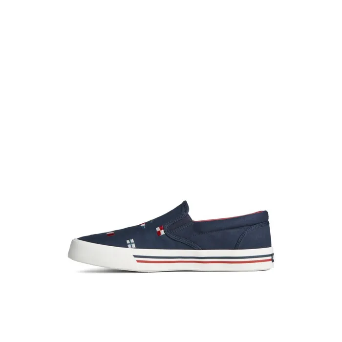 Sperry Sneakers Striper II Nautical Slip On Sneaker Navy 8211 Men