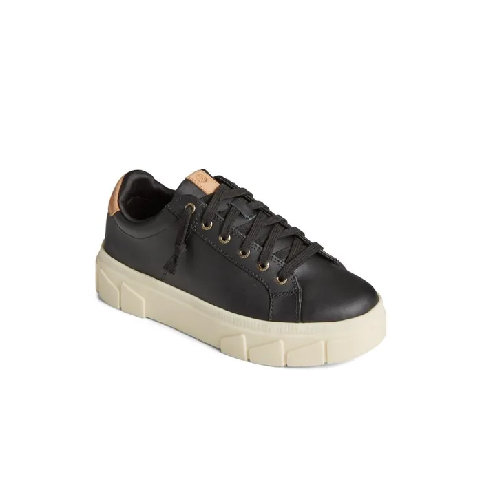 Sperry Sneakers Winslow Leather Sneaker Black 8211 Women