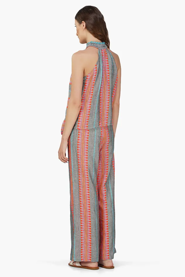 Starlette Yarn Dyed Stripe Pants Starlette Yarn Dyed Stripe Pants