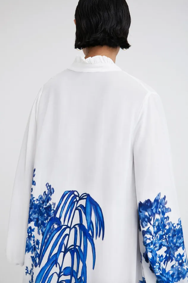 Stella Jean Long Kaftan Women Desigual Dresses