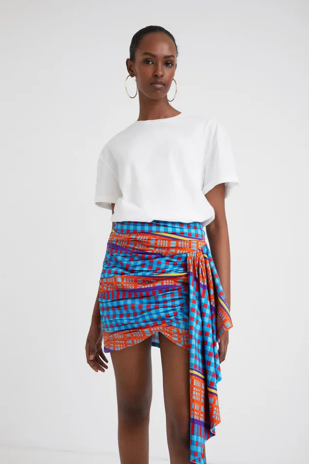 Stella Jean Short Twopiece Dress Women Desigual Dresses