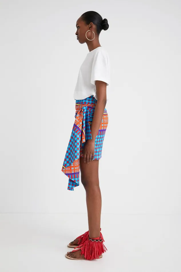 Stella Jean Short Twopiece Dress Women Desigual Dresses