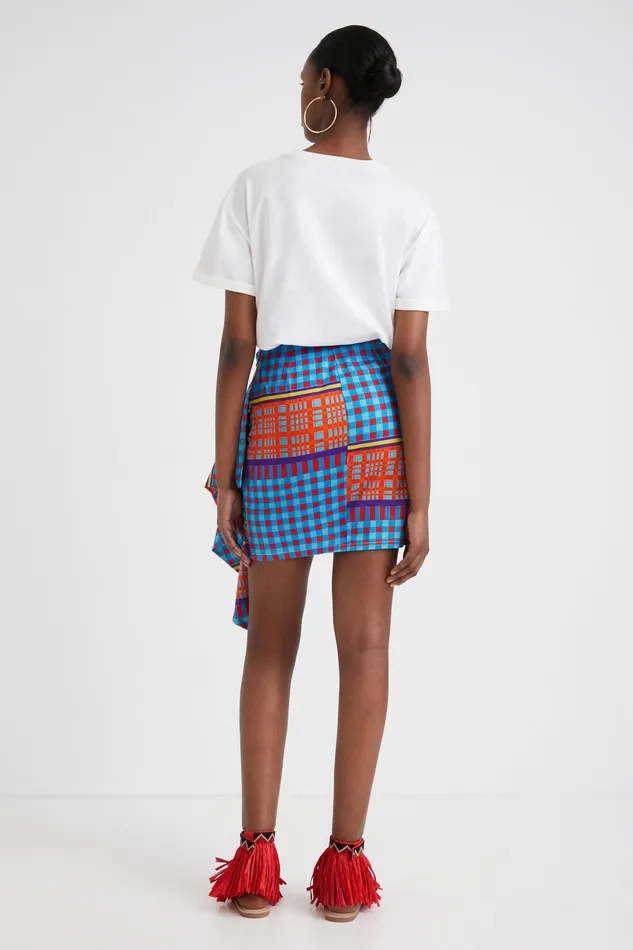 Stella Jean Short Twopiece Dress Women Desigual Dresses