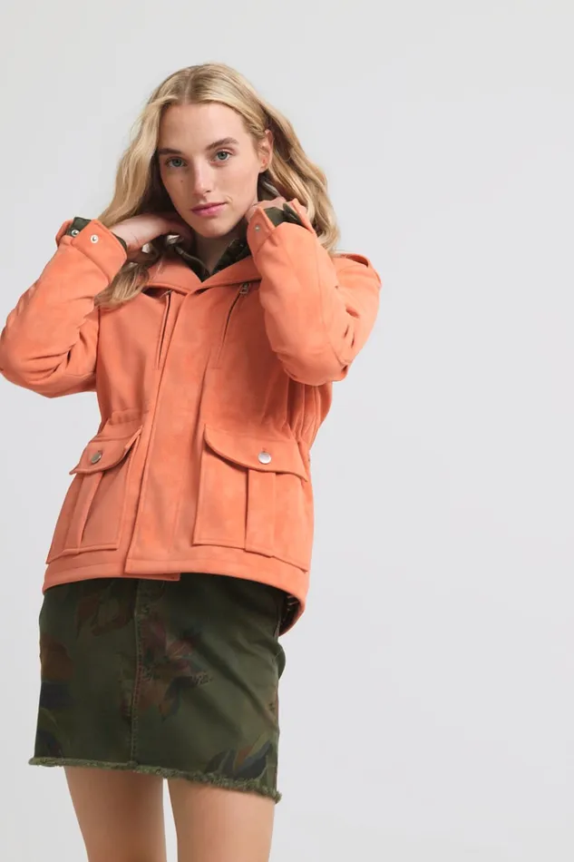 Straight Multipocket Jacket Women Desigual Jackets