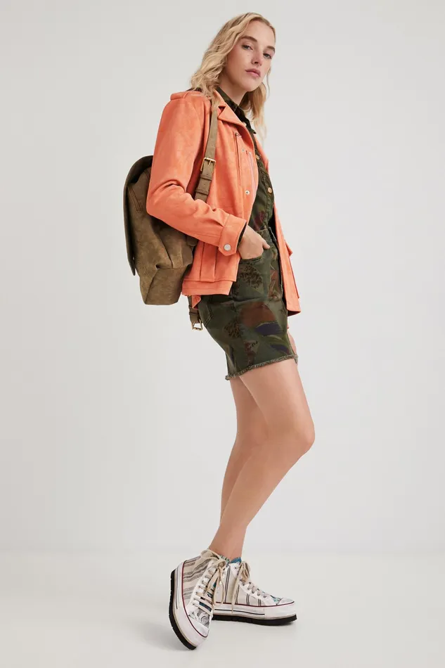 Straight Multipocket Jacket Women Desigual Jackets
