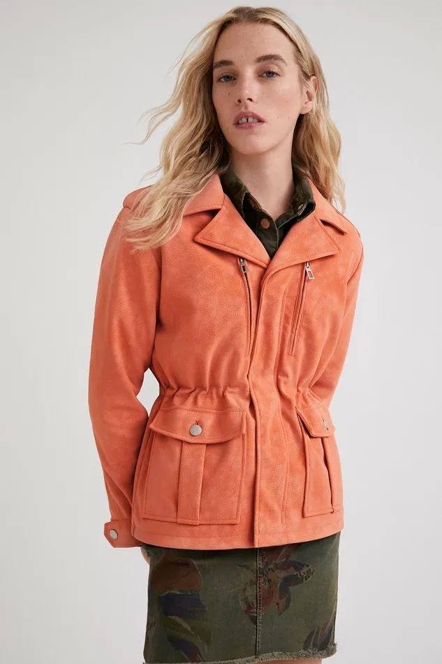 Straight Multipocket Jacket Women Desigual Jackets
