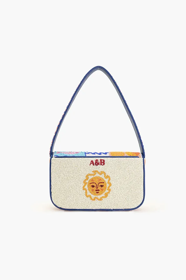 Sun and Sea Beaded Shoulder Bag Sun and Sea Beaded Shoulder Bag