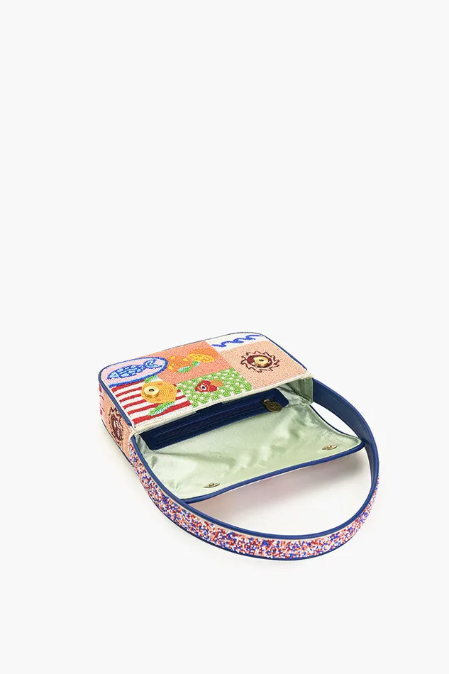Sun and Sea Beaded Shoulder Bag Sun and Sea Beaded Shoulder Bag