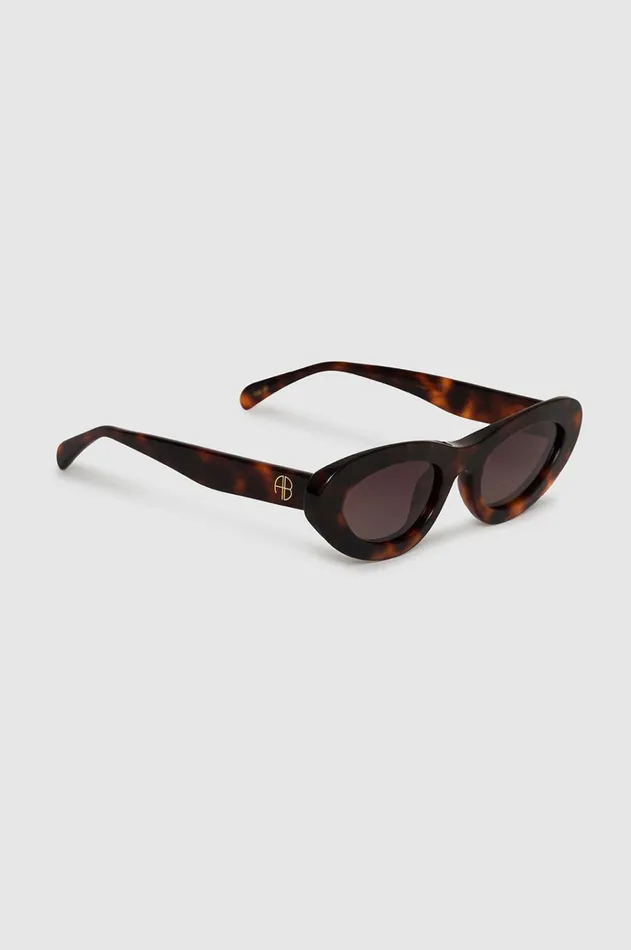 Sunglasses Women ANINE BING Roma Sunglasses 8211 Tortoise