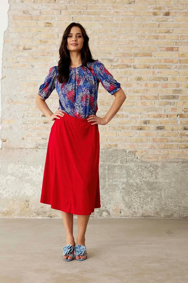 SUSSI SKIRT 16133 201 Red 201 Women IN FRONT SKIRTS