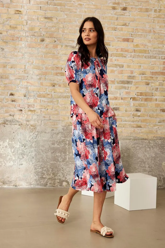 SUSSI SKIRT 16274 501 Blue 501 Women IN FRONT SKIRTS
