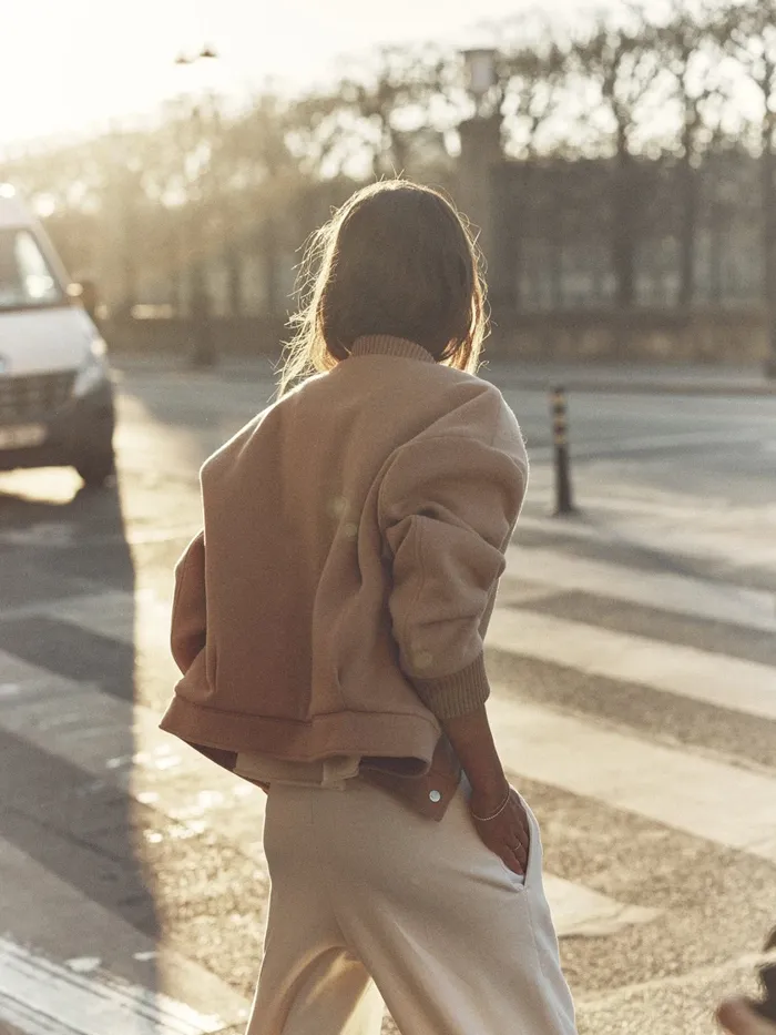 Sweaters and Jackets XRENA Women Warm Camel Braidy Jacket Sweaters and Jackets XRENA Women Warm Camel Braidy Jacket
