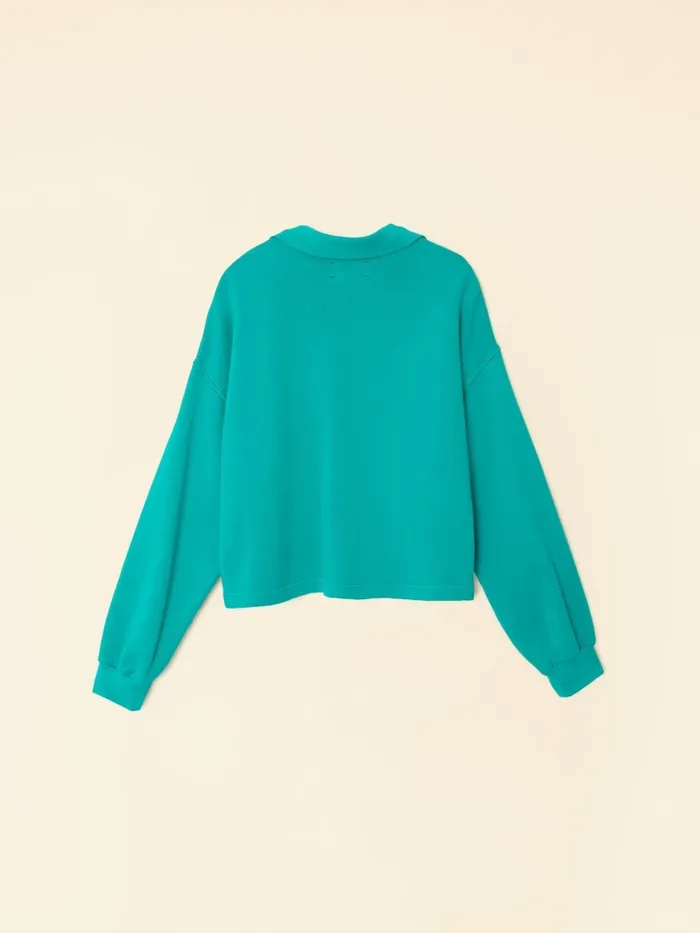 Sweats and Tees Beryl Green Holt Sweatshirt 8211 XRENA Women Sweats and Tees Beryl Green Holt Sweatshirt 8211 XRENA Women