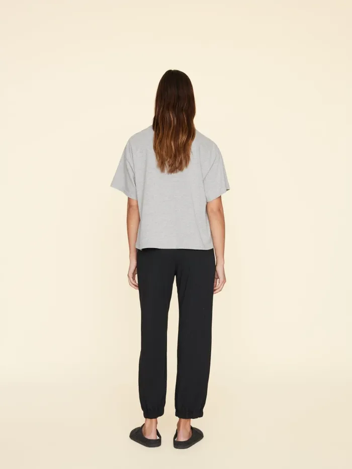 Sweats and Tees Black Crispin Pant XRENA Women Sweats and Tees Black Crispin Pant XRENA Women