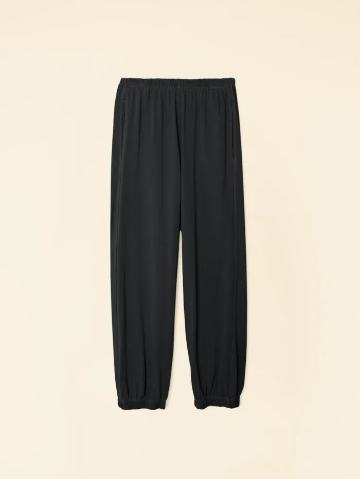 Sweats and Tees Black Crispin Pant XRENA Women Sweats and Tees Black Crispin Pant XRENA Women