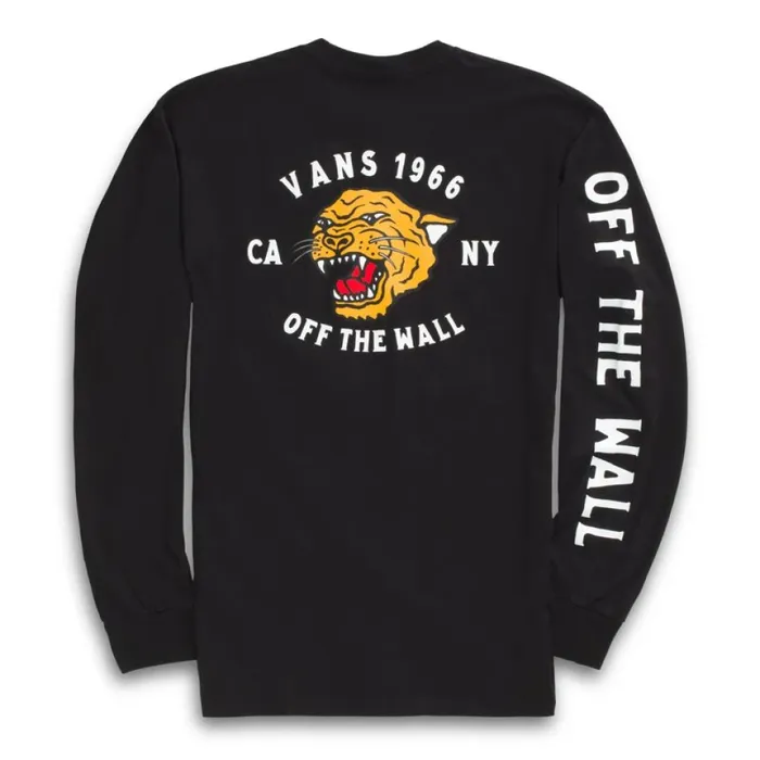 TShirts and Tanks Growler Long Sleeve TShirt Black Vans Men