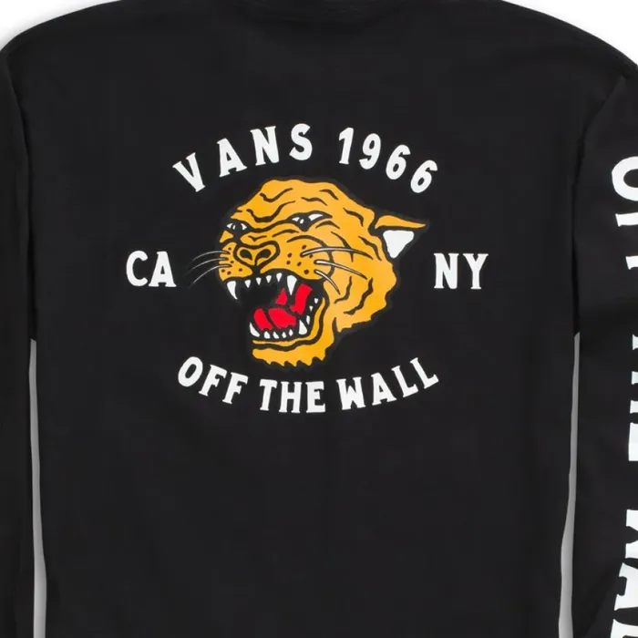 TShirts and Tanks Growler Long Sleeve TShirt Black Vans Men TShirts and Tanks Growler Long Sleeve TShirt Black Vans Men